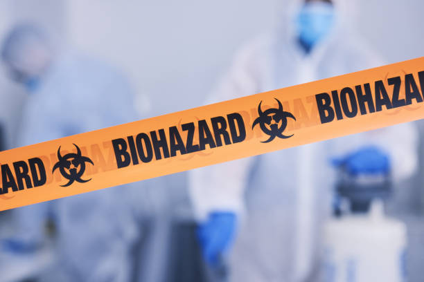 Professional Biohazard technician working in Larsen, WI